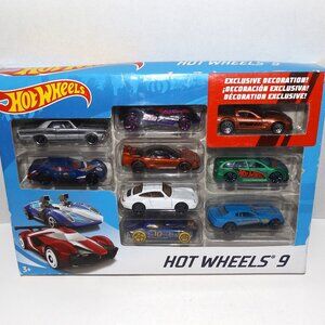 Mattel Hot Wheels 9 Pack 1:64 New Sealed X6999